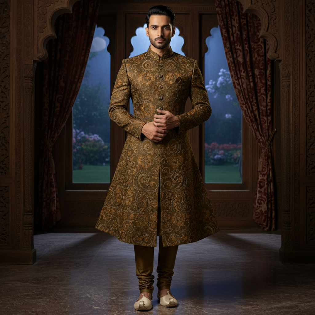 Sherwani - back
