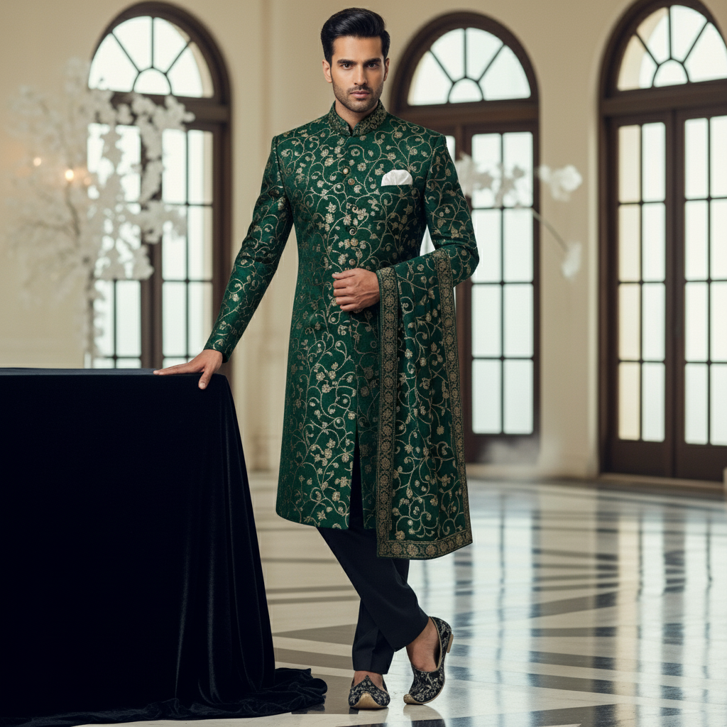 Sherwani - back