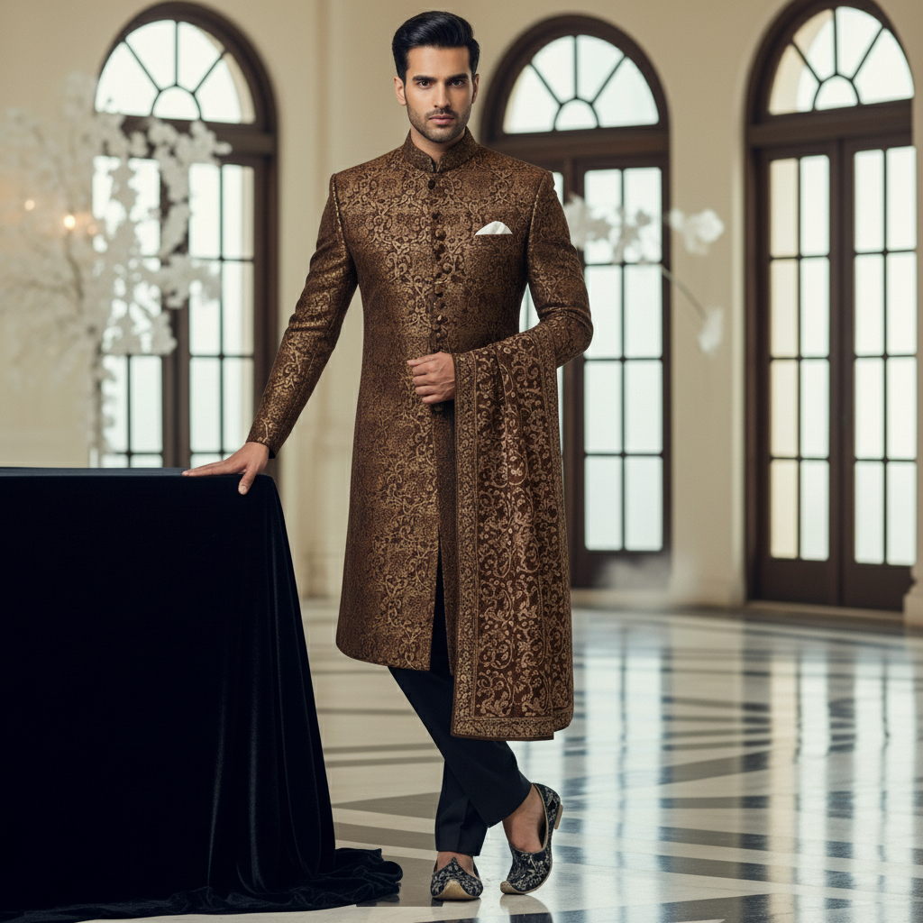 Sherwani - front